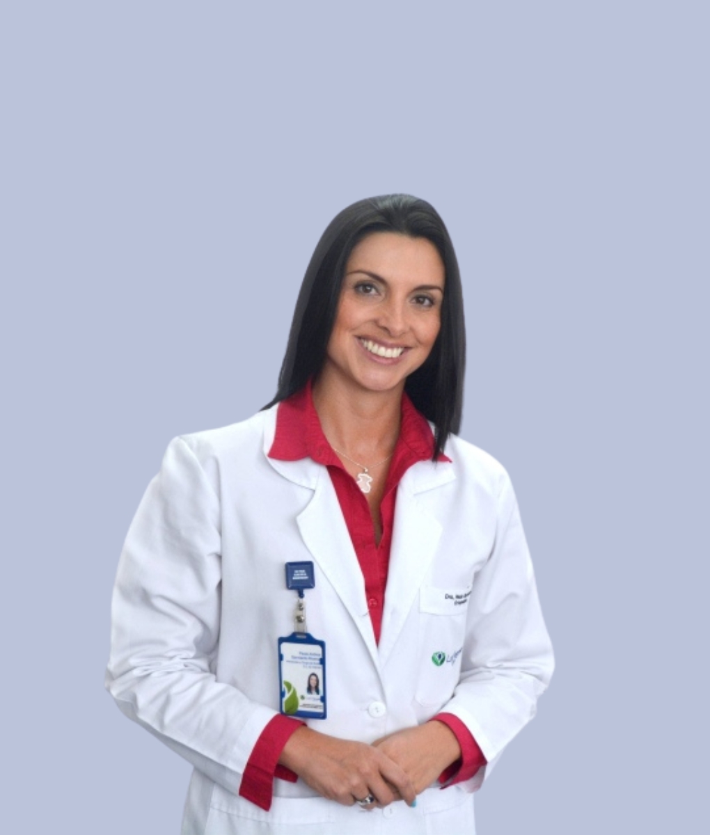 Dr. Paula Sarmiento, orthopedic surgeon in Medellín.